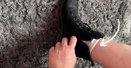 Wypróbowałam trik na za ciasne buty. W końcu nie uciskają ani nie uwierają