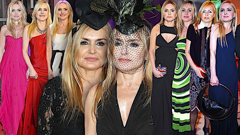 Monika Olejnik Bal Dziennikarzy wszystkie kreacje