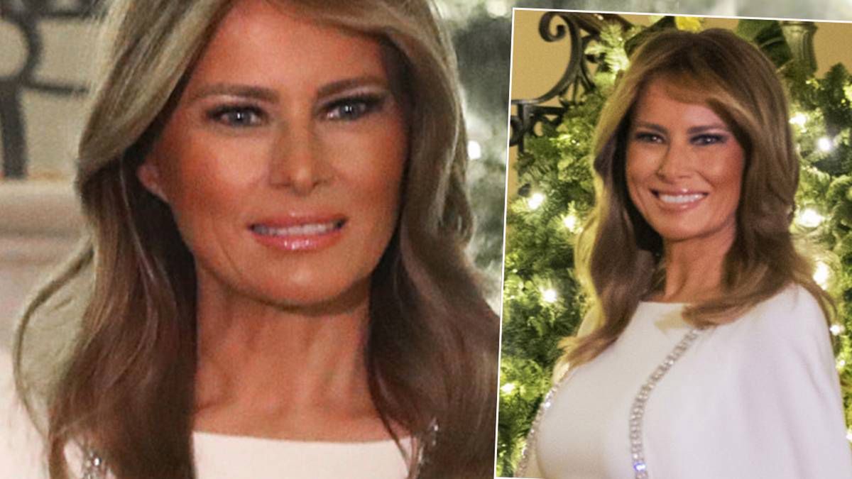 Melania Trump na balu kongresowym w zwykłej, białej sukni za 15 tysięcy złotych. Warta swojej ceny?