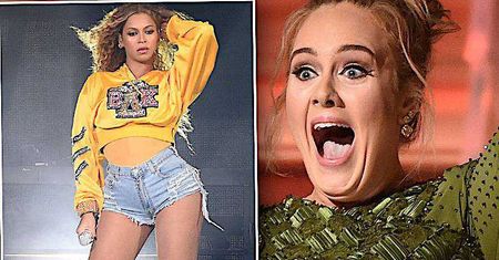 HIT! Adele w dresie i bez makijażu szalała podczas show Beyonce na Coachelli! Aż ciężko ją rozpoznać [WIDEO]