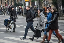 Pieszy z pierwszeństwem na ulicach