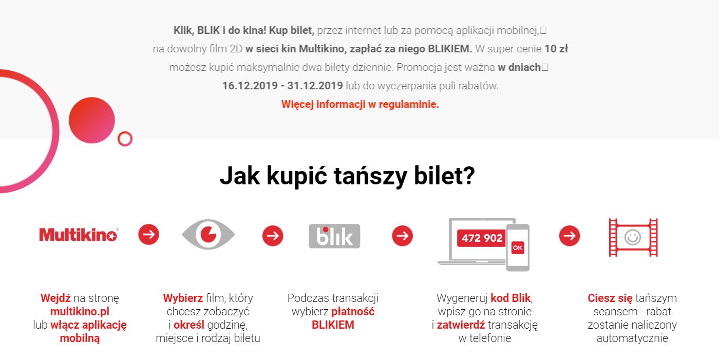 Promocje w Multikinie 