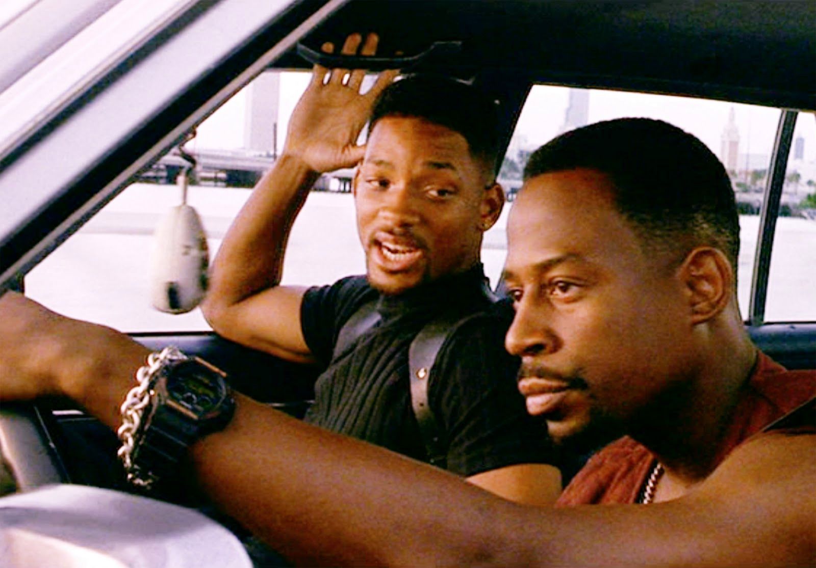 Kadr z filmu "Bad Boys" z 1995 roku