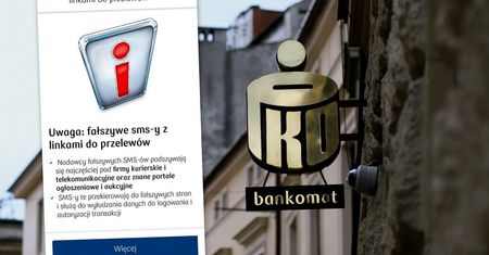 Oszustwa internetowe. PKO BP ostrzega klientów przed fałszywymi SMS-ami