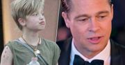 Brad Pitt podpadł córce. Shiloh Jolie-Pitt nawet nie ukrywa, że jest zła na ojca