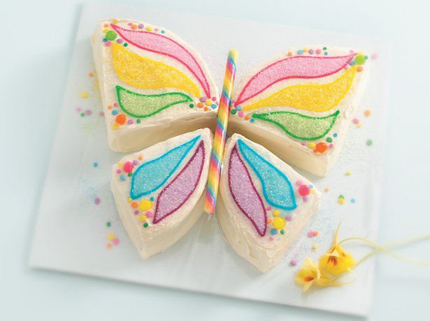 Butterfly-shaped Cake