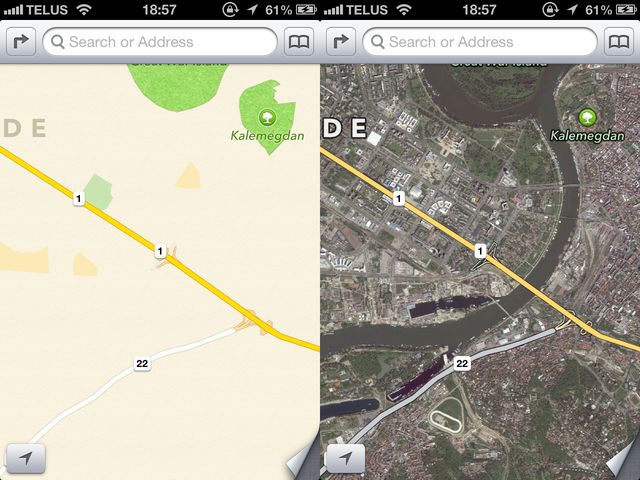 Apple rekrutuje byłych pracowników Google Maps