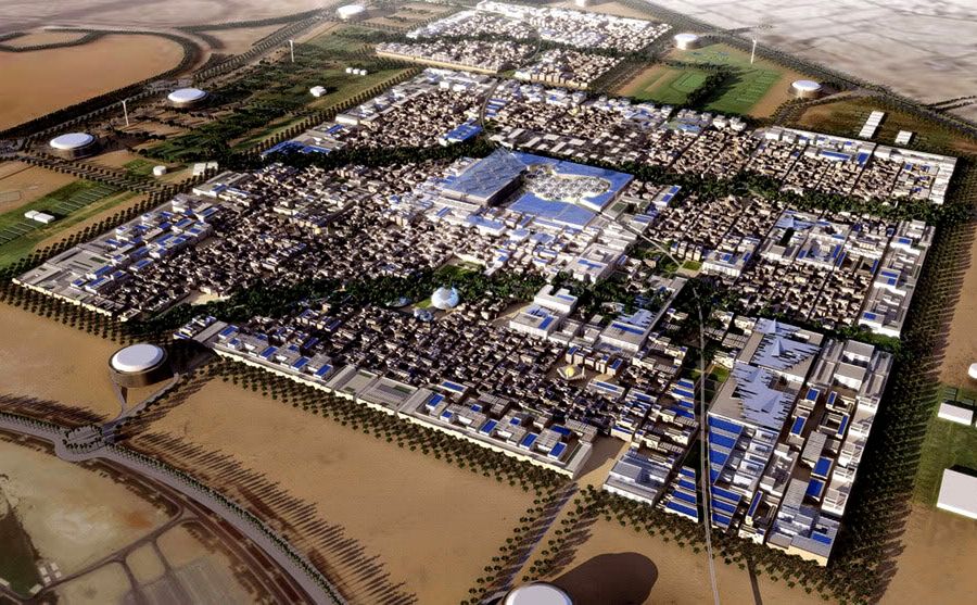 masdar, zea, smart city 