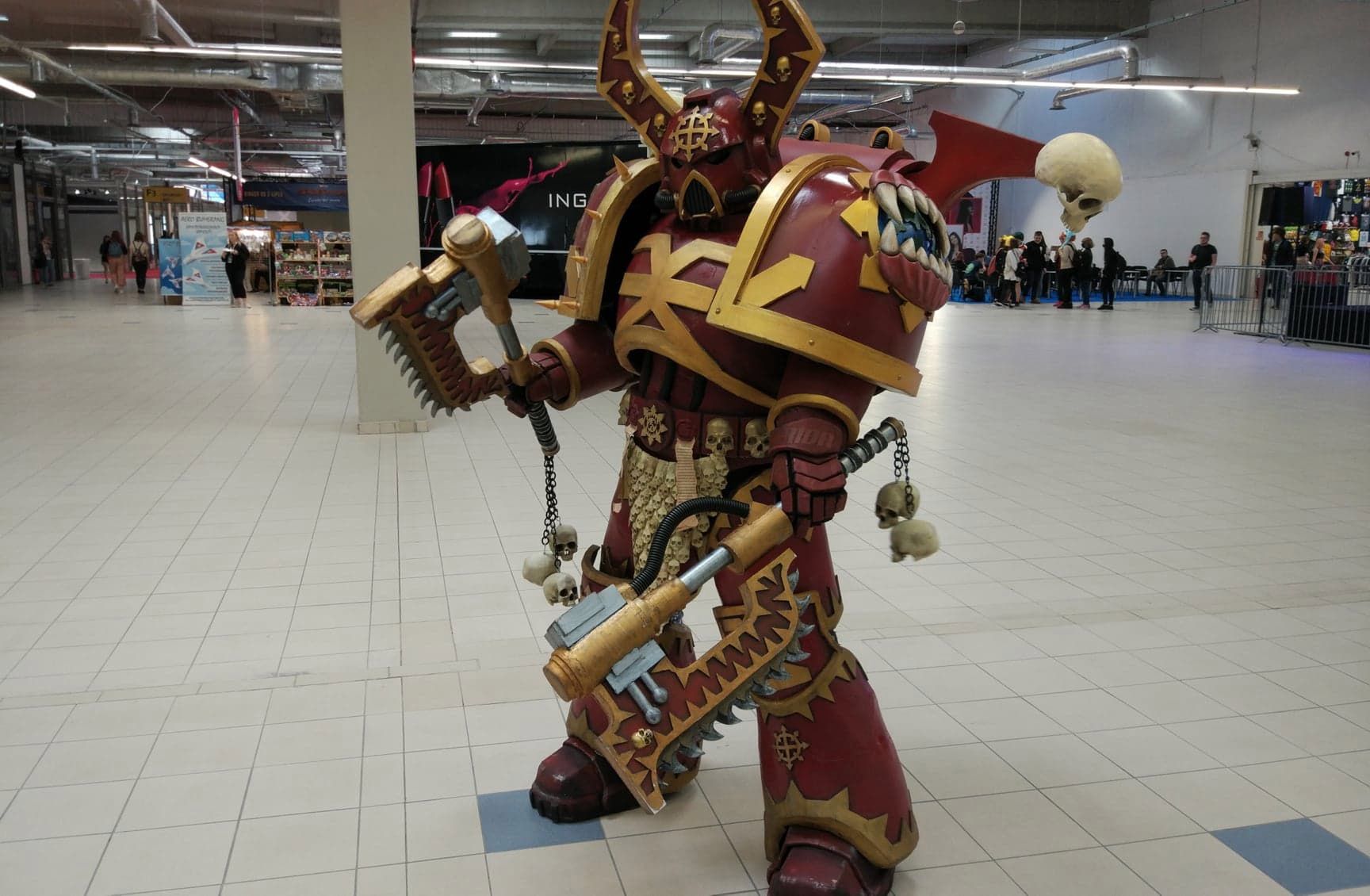 Warsaw Comic Con. Cosplayer z Rosji. 