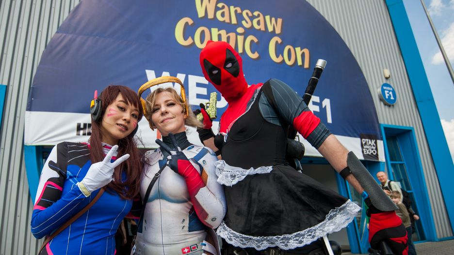 Wydarzenie przyciąga fanów seriali i komiksów