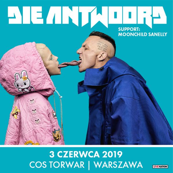 Moonchild Sanelly będzie supportem zespołu Die Antwoord