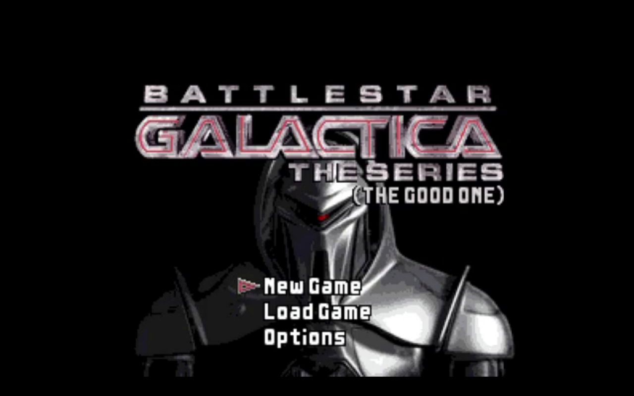 Boskie! Battlestar Galactica w skrócie z retro grafiką