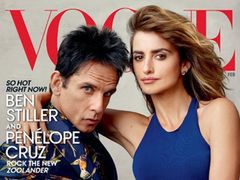 Ben Stiller i Pénelope Cruz na okładce "Vogue'a"