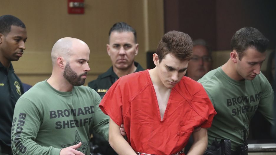 Nikolas Cruz przed sądem na Florydzie