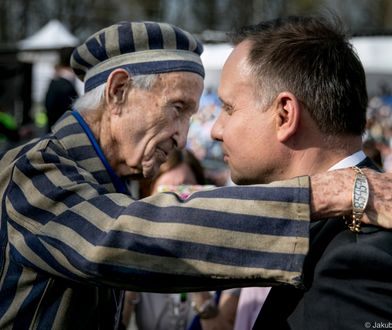 Wzruszający gest byłego więźnia obozu. "Moment, który mówi wiele"