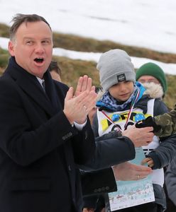 Andrzej Duda odnalazł się w... górach