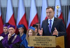 Andrzej Duda bije na alarm. Mocny wykład na KUL-u