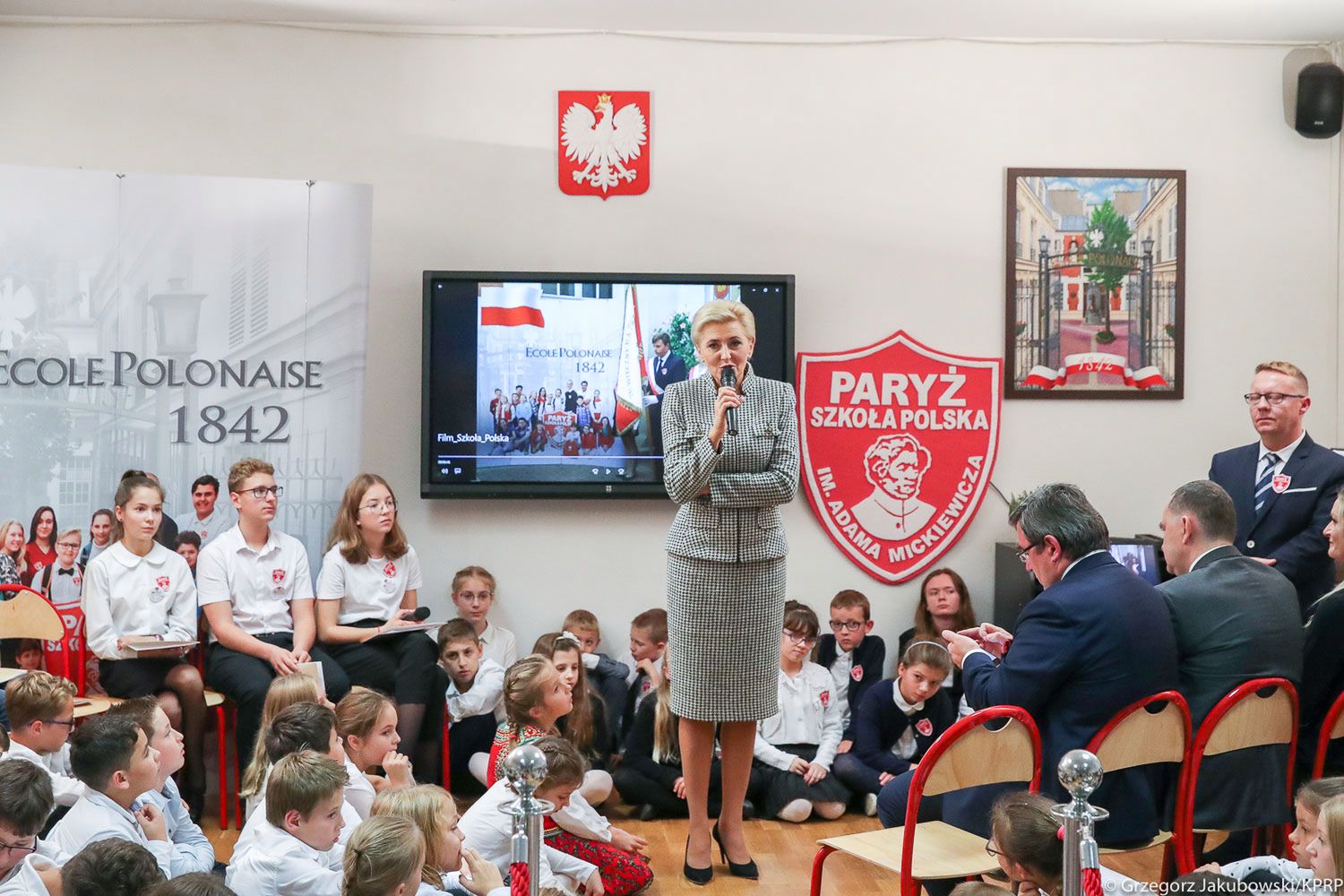 Agata Korhauser-Duda, stylizacja w Paryżu 