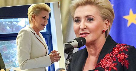 Agata Duda zachwyciła w Londynie. Pojawiła się w dwóch stylizacjach. Jedna oryginalniejsza od drugiej