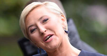 Agata Duda powraca do starego nawyku. Tym razem postawiła na tweed
