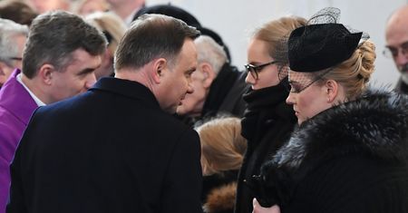 Andrzej Duda skomentował mowę pogrzebową o. Wiśniewskiego. Ma do niej zastrzeżenia
