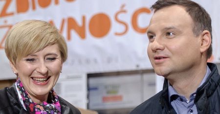 Prezydencka para wsparła zbiórkę żywności