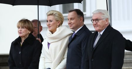 Agata Duda zachwyciła w Niemczech. Zjawiskowa stylizacja