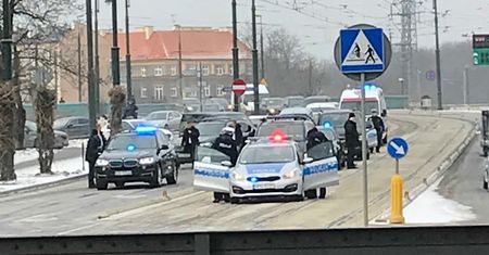 Kolizja prezydenckiej limuzyny w Krakowie