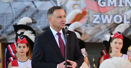 Andrzej Duda w Zwoleniu. Tak mocno o sędziach nie mówił nigdy