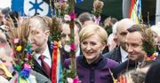 Agata Duda na uroczystości Niedzieli Palmowej
