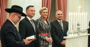 Agata Duda świętowała Chanukę. Wybrała pepitkę
