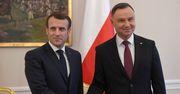 Emmanuel Macron w Polsce. Andrzej Duda: to będzie przełom