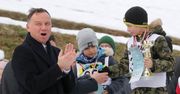 Andrzej Duda odnalazł się w... górach