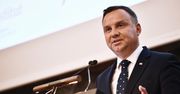 Andrzej Duda nie mógł rozpocząć wykładu w Zurychu. Okrzyki "wolne sądy", "Konstytucja"