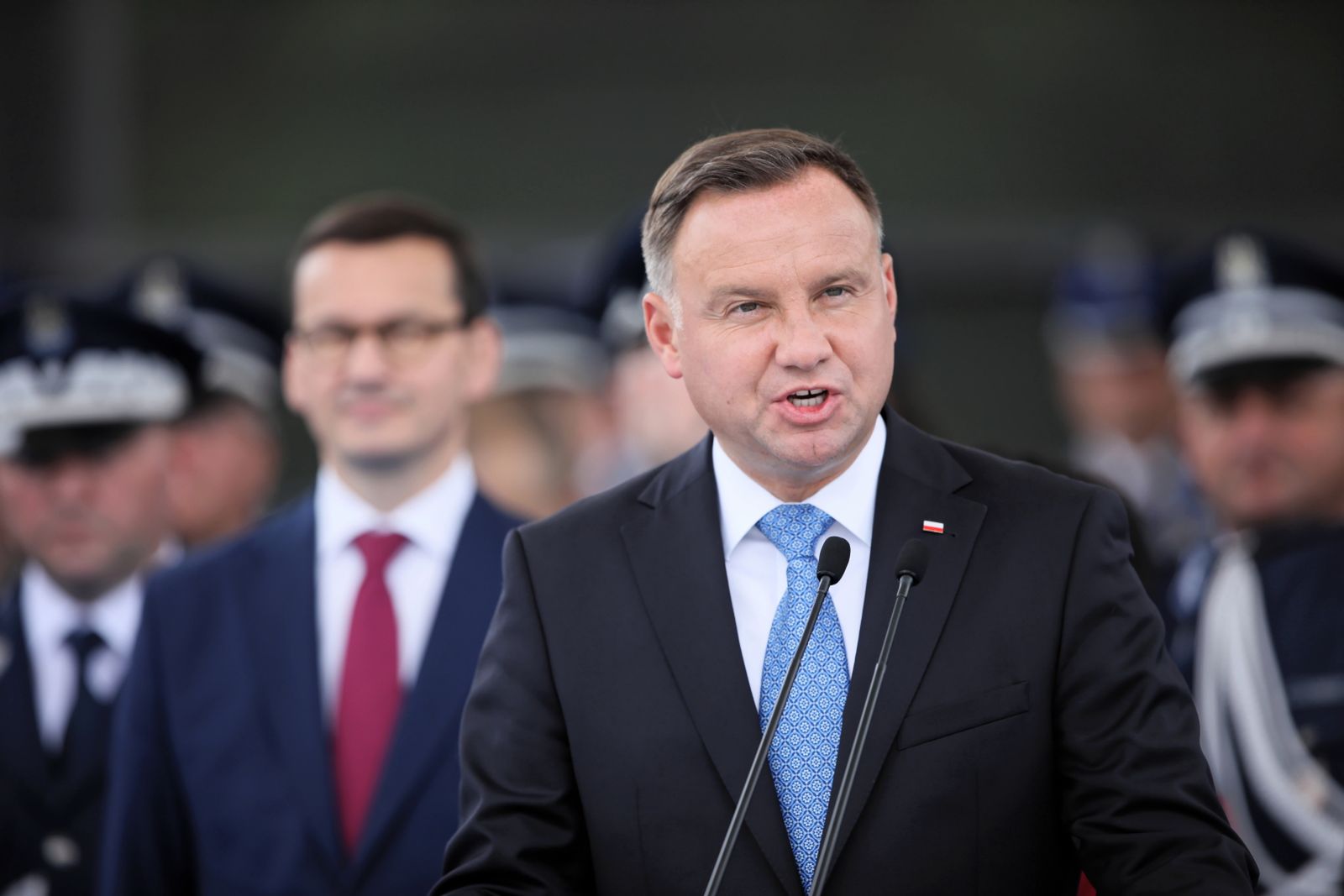 Święto Policji. Andrzej Duda: to nie praca, to wybór życiowy 