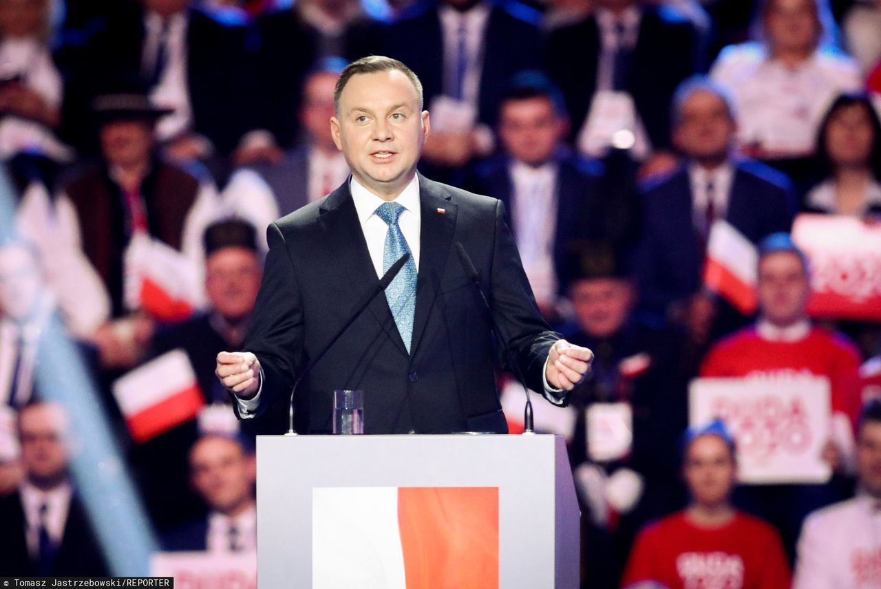 Wybory prezydenckie 2020. Andrzej Duda prezentuje sztab wyborczy