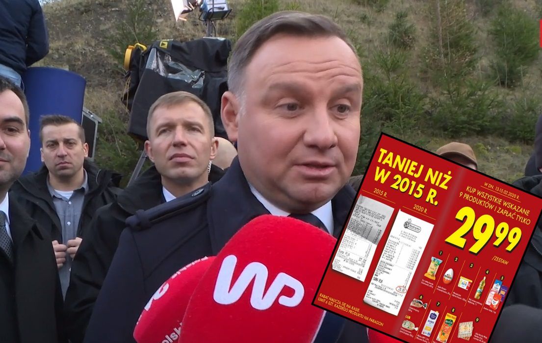 Biedronka wprowadza promocję na "koszyk Dudy". Będzie tańszy niż w 2015 roku