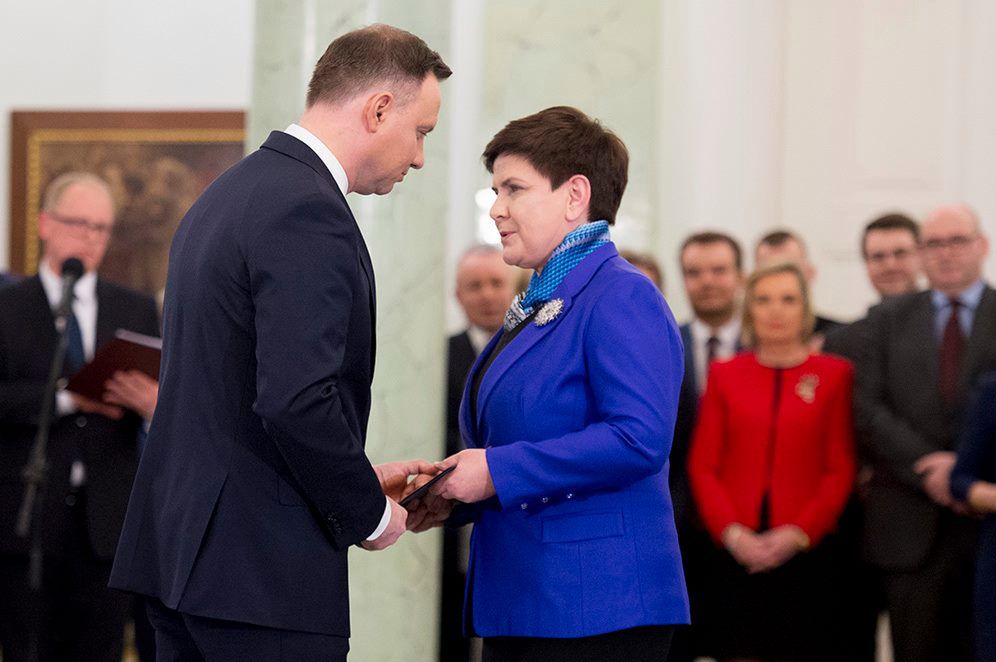 Prezydent Szydło? Na razie to straszak na Dudę, ale Kaczyński może wcielić ten plan