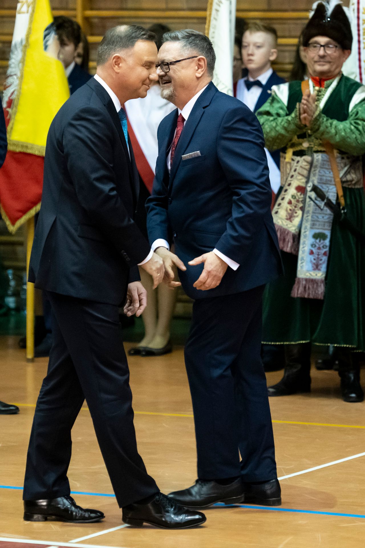 Andrzej Duda spotkał się z... Andrzejem Dudą w "bastionie PiS"