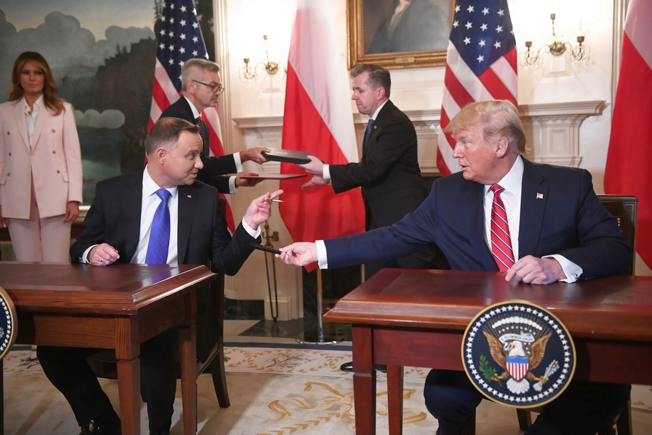 Zadowolony Andrzej Duda pisze z USA. "Tak trzymać i do przodu"