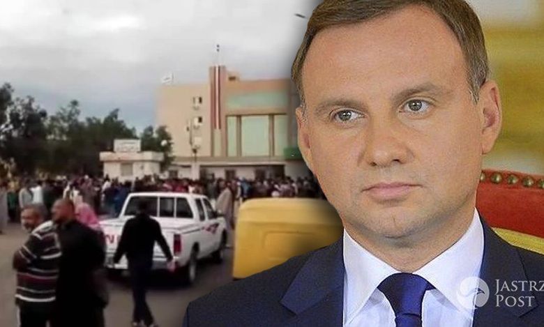 Andrzej Duda złożył kondolencje "z powodu niegodziwego i podstępnego zamachu dokonanego w meczecie w Bir al-Abd w Egipcie"