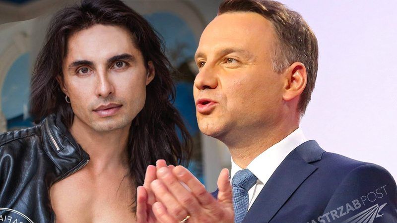 Ivan Komarenko o Andrzeju Dudzie na Facebooku