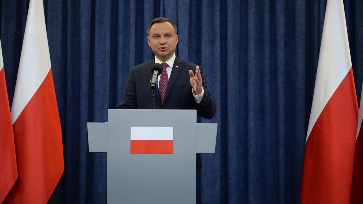 Prezydent Andrzej Duda.