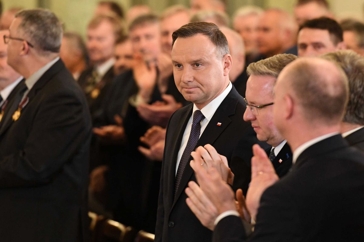 Prezydent Andrzej Duda krytykuje sędziów. "Poziom zakłamania tego towarzystwa mnie osłabia"