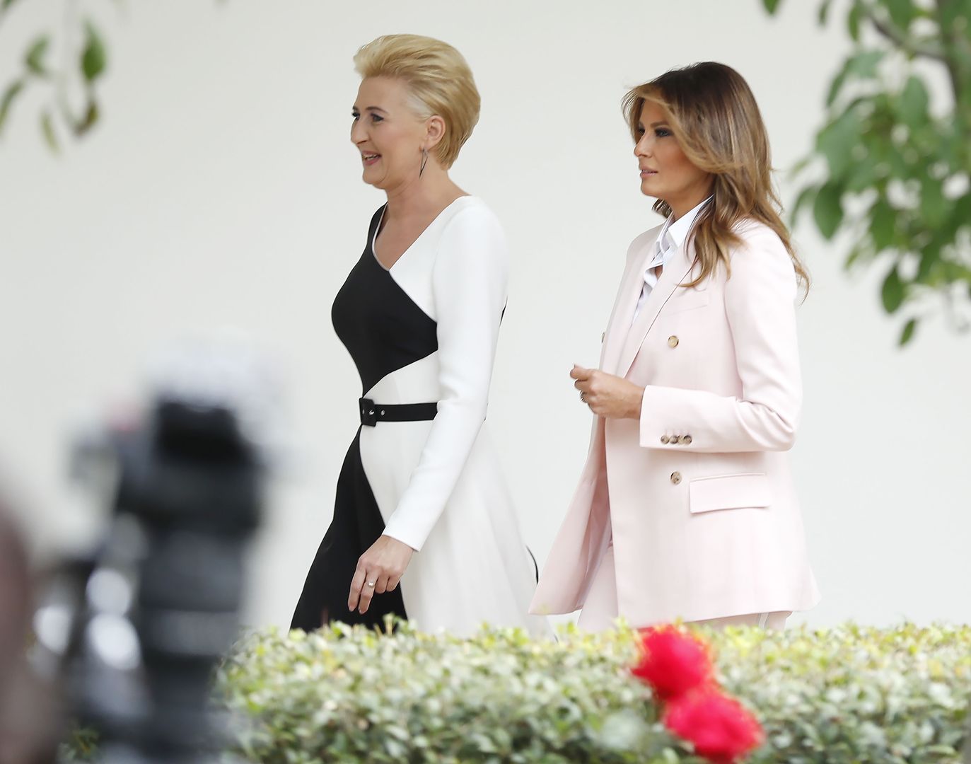 Melania Trump i Agata Duda w Waszyngtonie