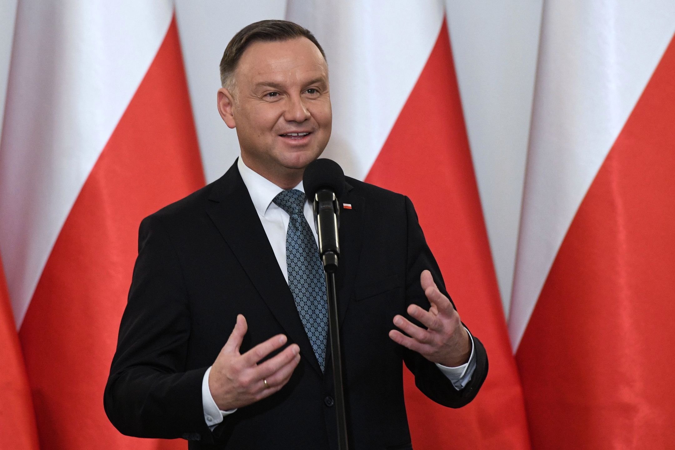Andrzej Duda jest na razie według sondaży faworytem wyborów prezydenckich