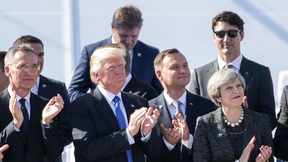 Andrzej Duda na szczycie NATO