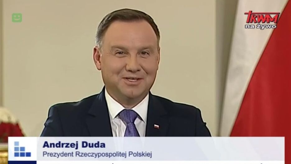 Andrzej Duda w telewizji Trwam