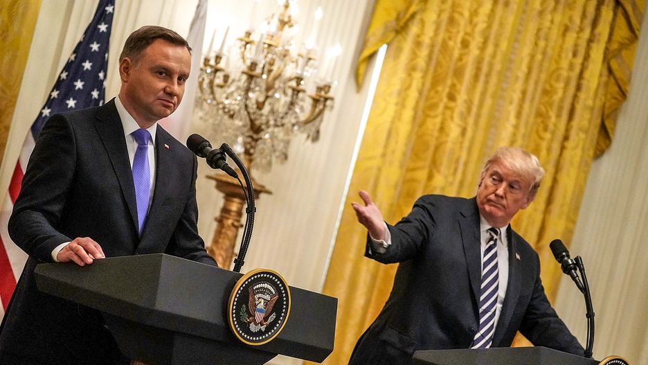 Prezydent Andrzej Duda w Białym domu, 18 września 2018 roku.
