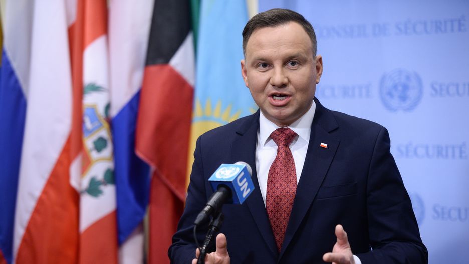 Pytanie do Andrzeja Dudy padło z ust jednego z zagranicznych dziennikarzy